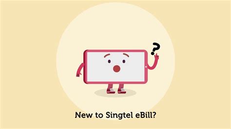 singtel mybill|eBill .